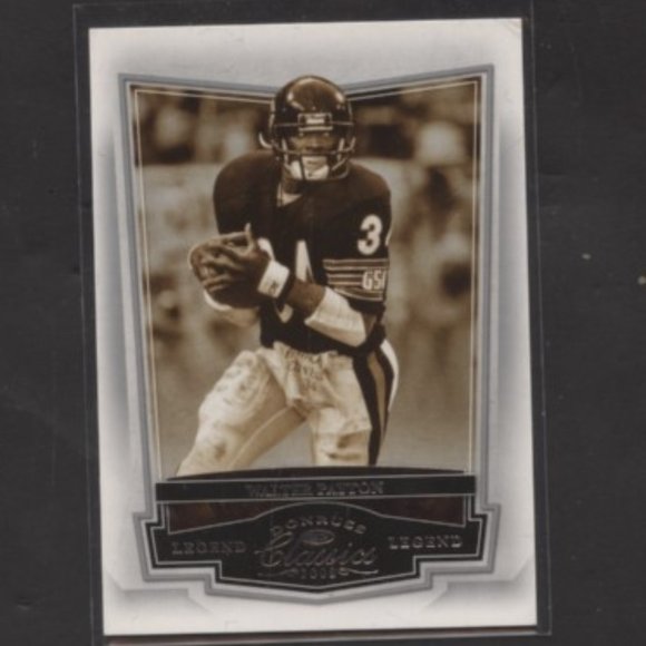 2008 DONRUSS CLASSICS LEGEND WALTER PAYTON CHICAGO BEARS /999 - Picture 1 of 1